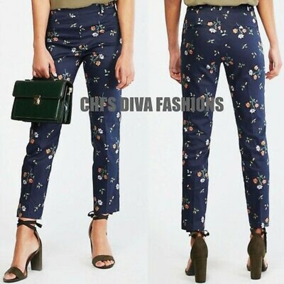 H&M Pants - H&M floral trousers